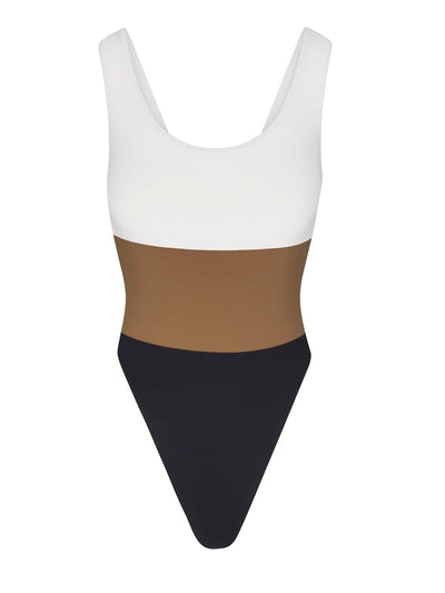 Anemos Hume tricolor one-piece at Collagerie