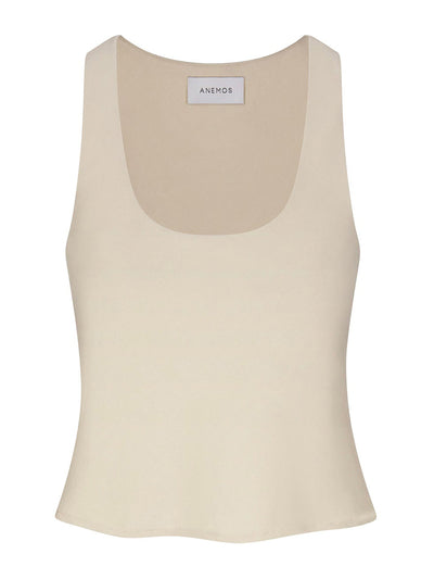 Anemos Hume tank top in stretch suiting at Collagerie