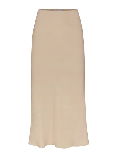 Anemos Rey bias-cut skirt in stretch twill at Collagerie