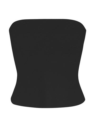 Anemos Ritts strapless top in stretch twill at Collagerie