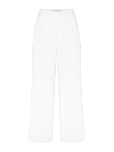 Anemos Wide leg pant in stretch twill at Collagerie