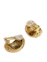 Gold Athena earrings