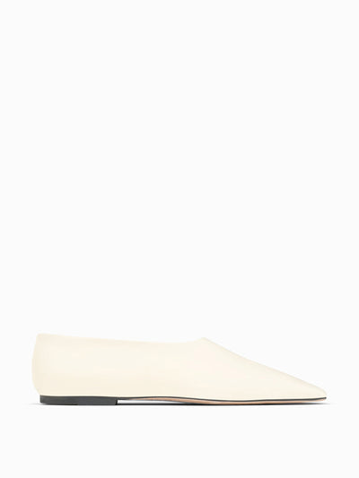 NEOUS Cream Atlas flats at Collagerie