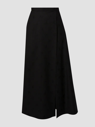Erdem Long black skirt with slit at Collagerie