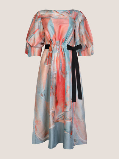 Roksanda Zinnia multicolour silk dress at Collagerie