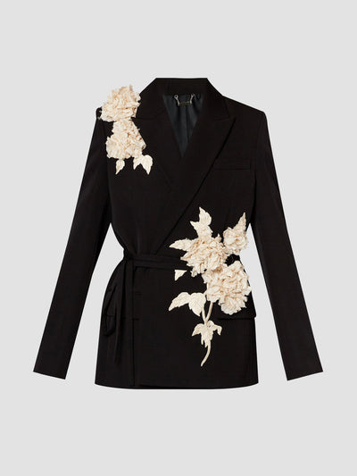 Erdem Relaxed single breasted jacket at Collagerie