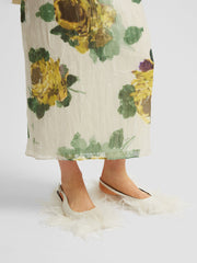 Slip midi skirt AW24_S1S15_YLRCO Erdem    - Collagerie