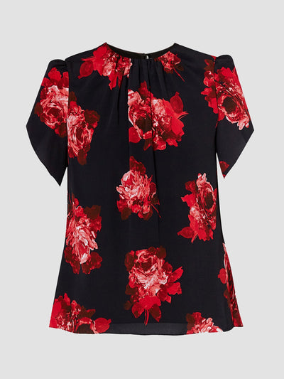 Erdem Short sleeve top at Collagerie