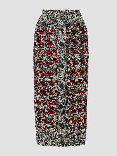 Erdem Pencil midi skirt at Collagerie