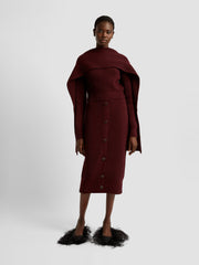 Draped jumper AW24_W1KT5_RCAK Erdem    - Collagerie