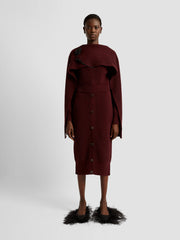 Draped jumper AW24_W1KT5_RCAK Erdem    - Collagerie