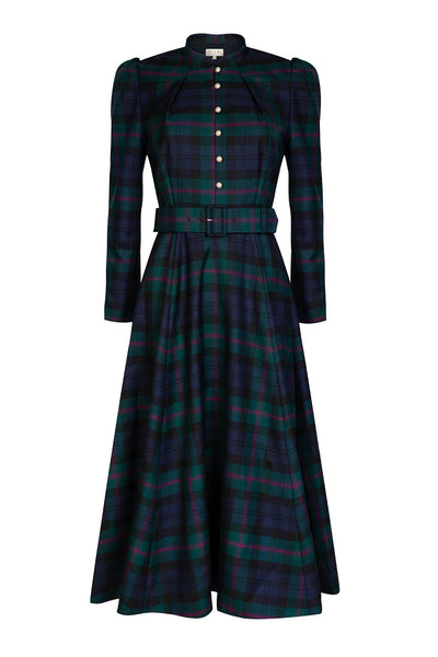 Beulah London Ahana tartan dress at Collagerie