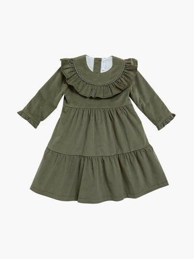 Amaia Khaki Alba dress at Collagerie