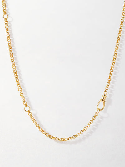 Edge of Ember Charlotte Collins modular chain necklace in gold at Collagerie