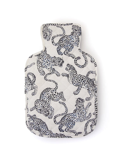 Desmond & Dempsey Hot water bottle cover jag print cream at Collagerie