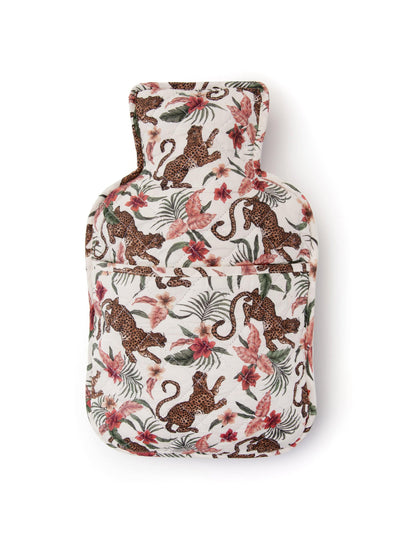 Desmond & Dempsey Hot water bottle cover Soleia print cream at Collagerie