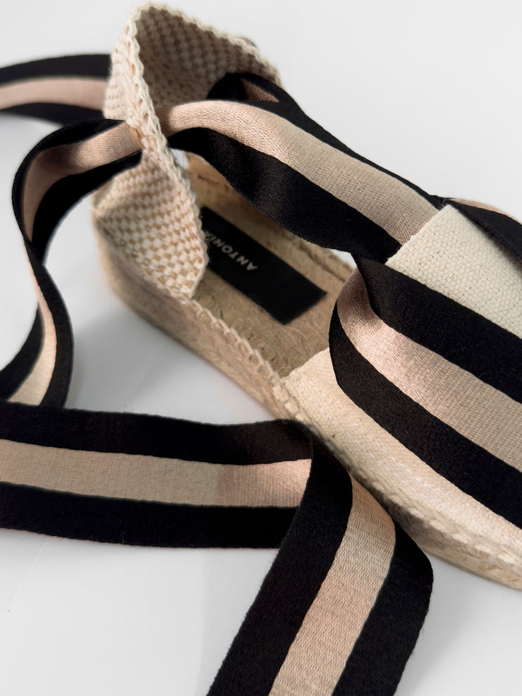 Exclusive three stripe Amalia espadrilles Shoes Antonia&