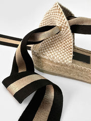 Exclusive three stripe Amalia espadrilles Shoes Antonia's    - Collagerie