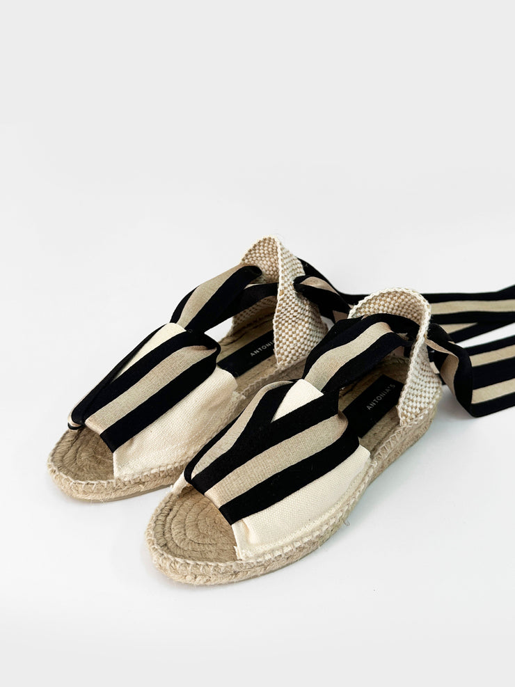 Exclusive three stripe Amalia espadrilles Shoes Antonia&