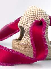 Exclusive pink fringed Amalia espadrilles Shoes Antonia's    - Collagerie