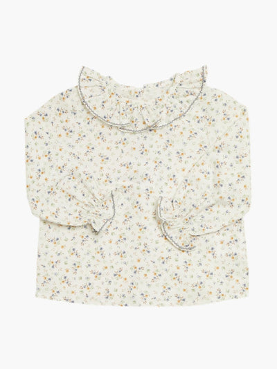 Amaia Pastel floral print Amelia baby blouse at Collagerie