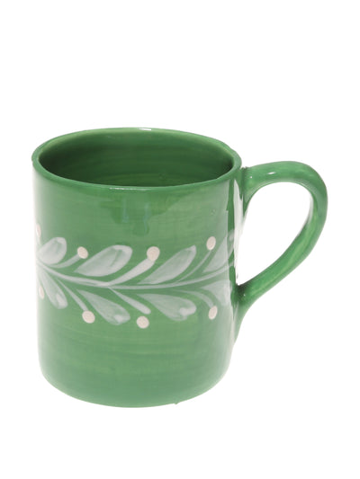 Carolina Irving & Daughters Anna reverse green mug at Collagerie