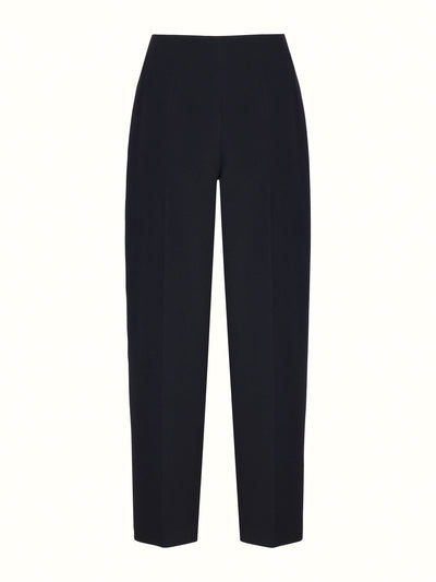 Emilia Wickstead Arabella trousers in black double crepe at Collagerie