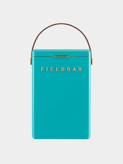 Hadeda Bazaruto blue fieldbar drinks box at Collagerie