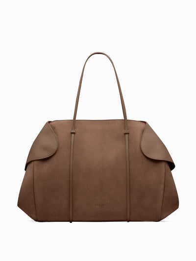 NEOUS Dark taupe Berenices bag at Collagerie