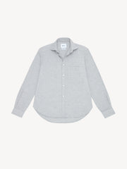 The Grey fine brushed classic shirt