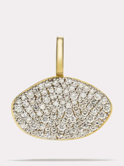 By Pariah Gold Diamond cluster pendant at Collagerie