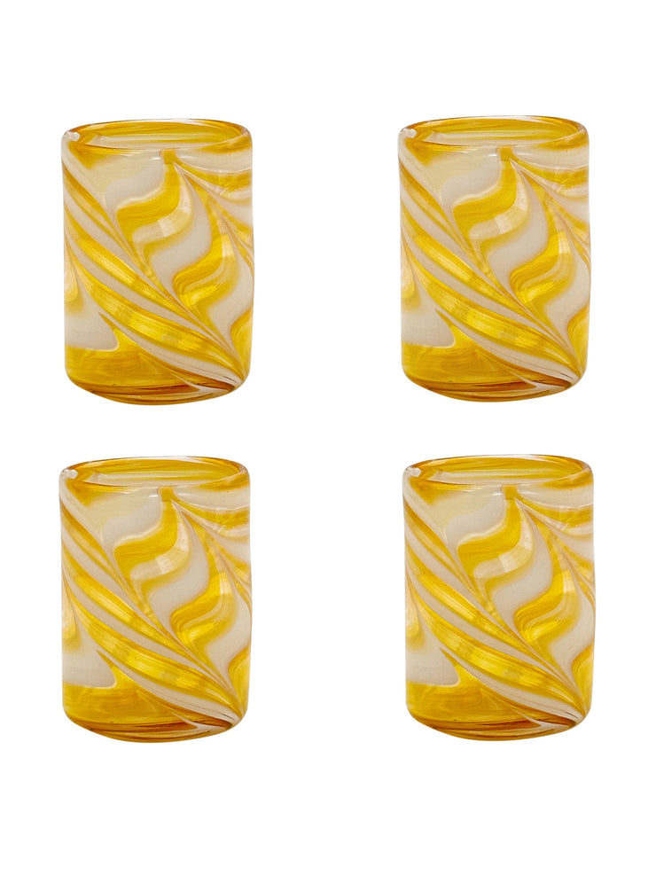 Bellotto tumblers in Tobacco (set of 4) Interiors Villa Bologna    - Collagerie