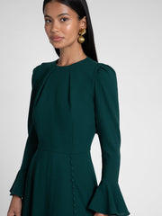 Forest green Yahvi dress