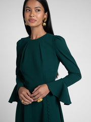 Forest green Yahvi dress