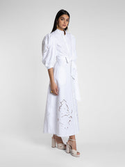 Esther white cutwork dress Clothing Beulah London    - Collagerie