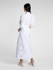 Esther white cutwork dress Clothing Beulah London    - Collagerie