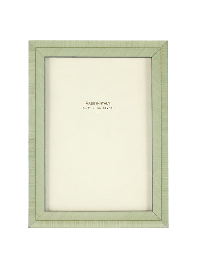 Rebecca Udall Bianca photo frame in pistachio at Collagerie