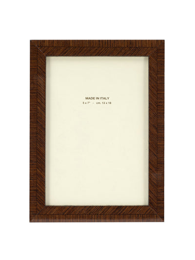 Rebecca Udall Bianca photo frame in walnut at Collagerie