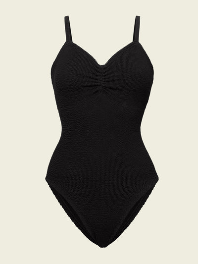 Hunza G Black post mastectomy swimsuit at Collagerie