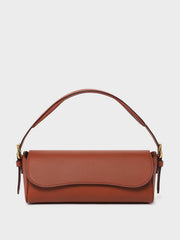 Terracotta bonny baguette shoulder bag Bags J&M Davidson    - Collagerie
