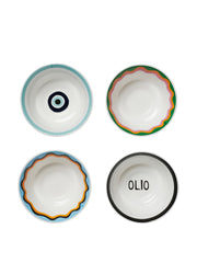 Dipping bowls, set of 4  In The Roundhouse    - Collagerie