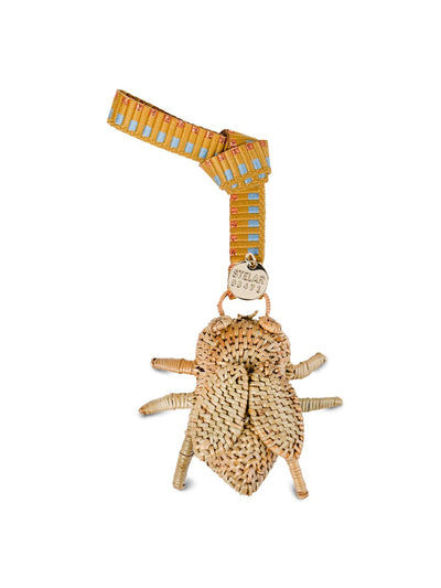 STELAR Copper stripe bumble bee bag charm at Collagerie