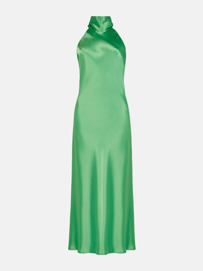 Galvan Paris green cropped Sienna dress at Collagerie