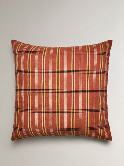 Zara Home x Collagerie Striped floor cushion at Collagerie