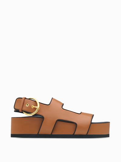 NEOUS Caramel Cher sandals at Collagerie