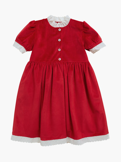 Amaia Bright red Carole dress at Collagerie