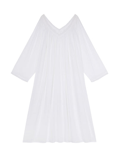 If Only If White Charlotte nightdress at Collagerie