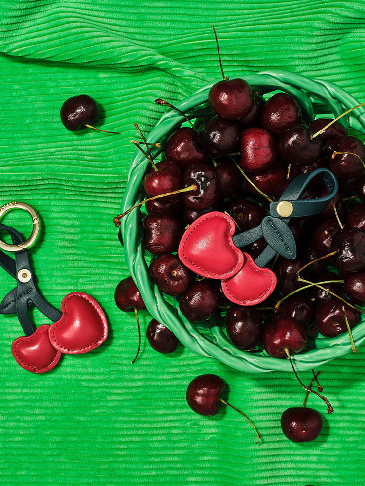 Cherry keyring  Not Another Bill    - Collagerie