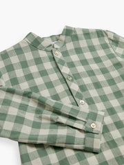 Green vichy pereprine shirt