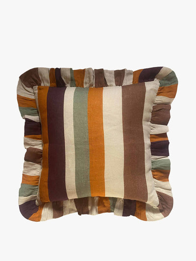 Amuse La Bouche Collagerie x Amuse La Bouche stripe square cushion cover at Collagerie